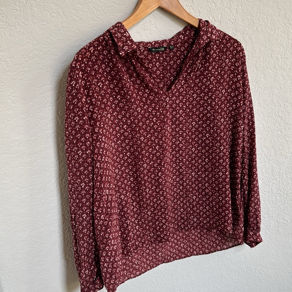 Massimo Dutti Long Sleeve Blouse - Picture 6 of 6
